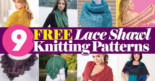 Skinny scarfs are for summer! Our Top 9 Free Lace Shawl Knitting Patterns Blog Let S Knit Magazine