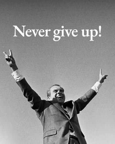 Richard Nixon stood on the highest mountain tops and walked the deepest  valleys. After serving as US Congressman, Senator, and Vice President, Nixon  lost one of the closest presidential races in history.
