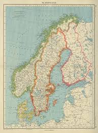 Denmark has an embassy in helsinki. Amazon Com Scandinavia Sweden Norway Denmark Finland Shows 1940 Borders 1947 Old Map Antique Map Vintage Map Printed Maps Of Scandinavia Posters Prints