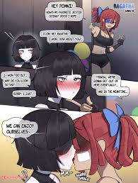 Pomni x Caine public upskirt NSFW