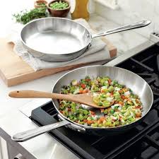 All Clad D5 Stainless Steel French Skillets Williams Sonoma Cozinha