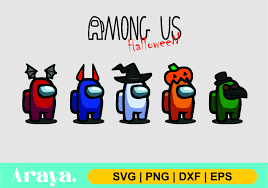 Among Us Character Halloween Vector Svg Png Vectorency Who turned out to be the impostor? among us character halloween vector svg