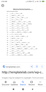 Balancing equations practice worksheet answer key equation sumnermuseumdc org. What Are The Steps Involved In Writing A Chemical Equation Chemistry Topperlearning Com 09zmh3a77