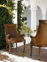 Ernest Hemingway Leather Valencia Club Chair Set Thomasville Furniture 46221 892 Thomasville Furniture Furniture Club Chairs