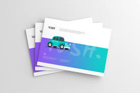 A4 Landscape Magazine Mockup Business Card Mock Up Magazine Mockup Brochure Mockup Free