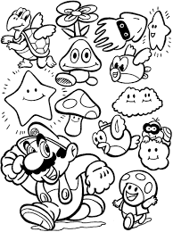A kid's smile and super mario coloring equals coloring pages fun. Super Mario Bros Coloring Pages To Print Bestappsforkids Com