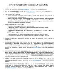 Ministerul educaţiei a publicat astăzi pe edu.ro rezultatele de la proba scrisă de la titularizare. Opis Dosar De Inscriere La Concurs