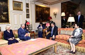 BRITAIN-CHINA-XI JINPING-PRINCE CHARLES ...