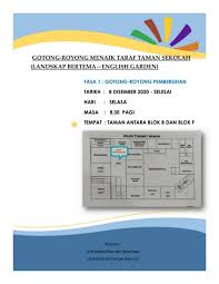 We hope this will help you in learning languages. Projek Menaik Taraf Taman Sekolah Flip Ebook Pages 1 5 Anyflip Anyflip