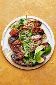 Serve this side dish as a crisp accompaniment to roast chicken, grilled steak, or just about any kind of fish. This Grilled Zucchini Goes Out To All The Vegetarians At The Barbecue Bon Appetit