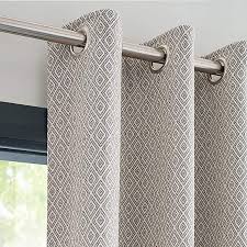 Blackout eyelet curtains also have the added benefit of helping to regulate the. Elements Grey Oslo Eyelet Curtains Dunelm Grey Curtains Living Room Grey Curtains Patterned Curtains Bedroom