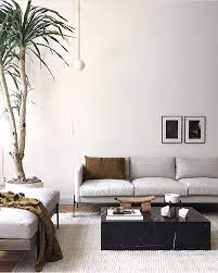 Menu Plinth Marble Table In Trnk Co Founder And Ceo Tariq Dixon Studio Apartment Neutral Interior Design Minimalist Living Room Livingroom Layout