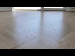 Hardwood can be used with underfloor heating, but you. A Genuinely Natural Appearance Of Wooden Floor With Bona Natural Treatment Youtube