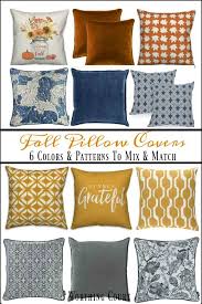 ✓best decorated in vibrant colors such as green, yellow, orange, golden violet, etc. Fall Throw Pillow Covers Under 30 Worthing Court