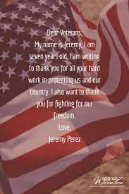 Operation We Are Here Military Appreciation Month Seven Years Old Fight For Us
