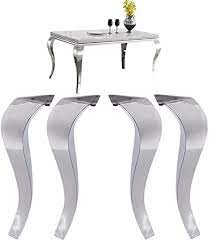 Our high quality, adjustable stainless steel coffee table leg is available in 4 standard heights. Amazon Com 4 Pieces Of Stainless Steel Furniture Legs Load 700kg Silver Mirror Tv Cabinet Foot Coffee Table Legs Stool Foot Dining Table Legs Durable Non Slip Metal Cabinet Legs Home Kitchen