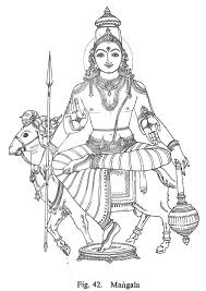 Mangala Hindu Art God Art Indian Paintings