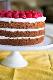 Chocolate Layer Cake with Creme Chantilly Frosting
