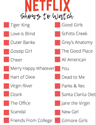 Netflix is the best video streaming service around, especially if you prefer watching tv shows over movies. 60 Best Shows To Binge On Netflix Hulu Today With Tayla