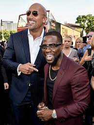 We got kevin monday in new york city and asked about getting in great shape for some recent movie roles, and that's when. Kevin Hart Hilariously Trolls Dwayne Johnson Over Gym Injury People Com