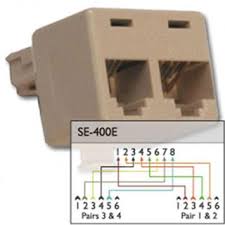 18 27 36 45 54 63 72 81. Rj11 Phone To Rj45 Jack