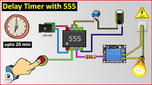 Image result for relay delay circuit