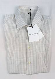 Balenciaga Mens Shirt Size 39 15 Fashion Clothing Shoes Accessories Mensclothing Shirts Ebay Link Mens Shirt Dress Shirts Checked Flannel Shirt