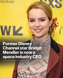 Bridgit Mendler, the former Disney Channel star of "Good Luck Charlie," is  eyeing new horizons in her career. The 31-year-old actress is venturing  into the space industry with her new project Northwood