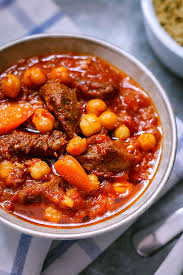 Spiced Braised Beef With Chickpeas Recipe Beef Stew Recipe Beef Recipes Braised Beef
