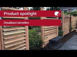 dak schutting draaibare lamellen 2 stuks rails flex fence schutting tuin achtertuin terrassen schutting