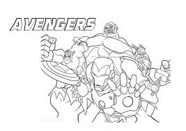 The Avengers Da Colorare Cose Per Crescere