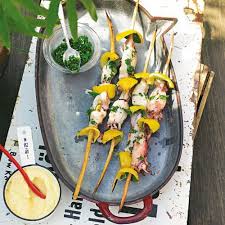 Tintenfisch Spiesse Rezept Tintenfisch Zitronensosse Salzzitronen