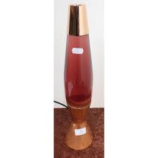 Fill your cart with color today! Original Circa 1970s Crestworth Ltd Poole England Copper Lava Lamp Height 41cm