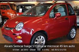 Categoria am este destinată vehiculelor, cu două sau trei roţi, a căror viteză maximă prin construcţie este mai mare. Aixam Semcar Haige S1 Minicar Microcar 45 Km Auto Bj 2013 Video Dailymotion