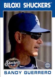2016 Biloxi Shuckers Grandstand #7 Sandy Guerrero Hitting Coach Baseball  Card