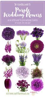 The Complete Guide To Purple Wedding Flowers Purple Flower Names Purple Wedding Flowers Bouquet Purple Wedding Flowers Purple Wedding Flowers Centerpieces