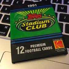 As junk wax era sets go, 1991 topps baseball offers a great mix of variations and rare cards which are extremely valuable in the present day. Buzz 12 In 12 Busting A 1991 Topps Stadium Club Nfl Pack Hour 8 Blowout Buzz