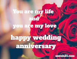 Anniversary wishes for wife will definitely make her love you more. 100 Happy Marriage Anniversary Wishes For Wife Quotes Images In English