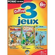Boule et bill en 3d ! Coffret 3 Jeux Cedric Boule Bill Lucky Luke Cd Rom Achat Prix Fnac