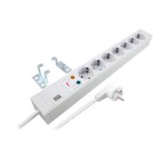 Produktvorstellung desk 1, zg monitorarm und der steckdosenleiste peggy von bachmann die desk 1 schafft optimale. Bachmann Steckdosenleiste Uberspannungsschutz 7x Schuko Grau 333 604 Bit Elements
