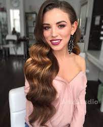 Vintage Waves Prom Hairstyles For Long Hair Vintage Hairstyles Hair Waves