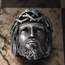 Heavy Jesus Ring