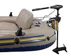 Intex Excursion Inflatable Raft Set - Five Person Blow Up Boat