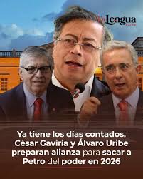 El expresidente César Gaviria sorprendió al anunciar que se reunirá con  Álvaro Uribe Vélez para planear una estrategia conjunta rumbo a las  elecciones de 2026. El encuentro, programado para el 31 de