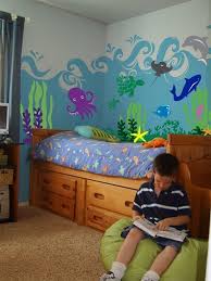 Under The Sea Ocean Animal Wall Decal Stickers Nursery Wall Decals Baby Wall Decals Sea Bedrooms