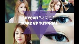 park jiyeon 박지연 make up tutorial