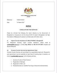 By comparehero.my march 29, 2021. Notice On Consular And Visa Services Dated 31 March 2021 News From Mission Portal