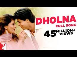 Dholna Full Song Dil To Pagal Hai Shah Rukh Khan Madhuri Lata Mangeshkar Udit Narayan Youtube Songs Lata Mangeshkar Songs Bollywood Music