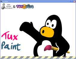 Tux Paint Open Source Drawing Software For Children Tux Paint Paint Software Computer Drawing
