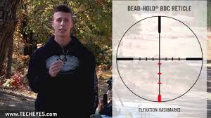 Vortex How To Use The Vortex Dead Hold Bdc Reticle Video